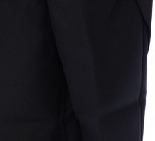 燕尾服　シルバー刺繍の赤ちゃん服(タキシード)セット(黒系)|男の子(0〜3歳)