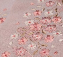 HCJ1511　在庫処分セール￥3,880 → ￥1,300　刺繍半衿　花刺繍　桜刺繍