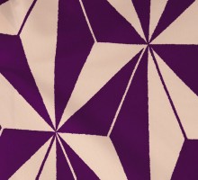 レトロな麻の葉文様柄の卒業式袴フルセット(紫/白系)|卒業袴(普通サイズ)7枚目