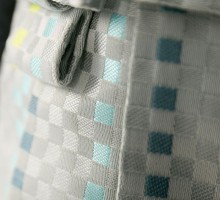 紺羽織に袴は縞柄の赤ちゃん着物(袴)フルセット(紺/白系)|男の子0〜2歳