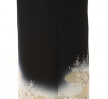 黒留袖|Mサイズ|150〜159cm|7〜13号|正絹|黒留袖フルセット| 黒留袖