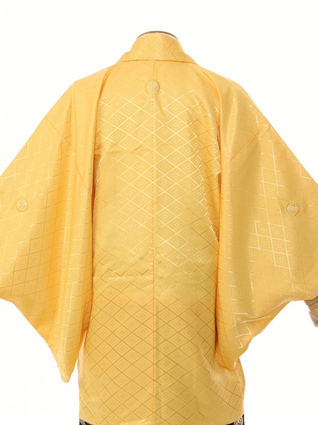 男性用袴|E-SV02-5-1|5号黄紋付/竜袴