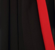 鶴×矢絣柄の卒業式袴フルセット(黒/白系)|卒業袴(小さいサイズ)(スモール)32枚目